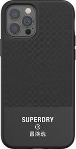 Dr Nona SuperDry Moulded Canvas iPhone 12 Pro Ma x Case czarny/black 42586 2
