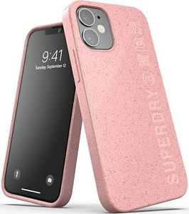Dr Nona SuperDry Snap iPhone 12 mini Compostable Case różowy/pink 42620 1