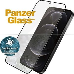 PanzerGlass Szkło hartowane antybakteryjne E2E Super+ do iPhone 12, iPhone 12 Pro (2711) 2