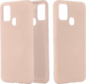 Etui SAMSUNG GALAXY M51 Silicone case elastyczne silikonowe różowe 1
