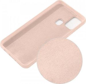 Etui SAMSUNG GALAXY M51 Silicone case elastyczne silikonowe różowe 2