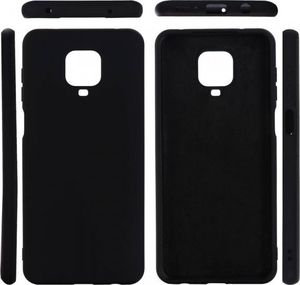 Etui XIAOMI REDMI NOTE 9S / 9 PRO Silicone case elastyczne silikonowe czarne 4