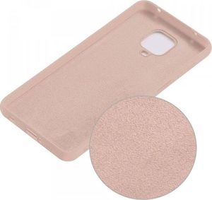 Etui XIAOMI REDMI NOTE 9S / 9 PRO Silicone case elastyczne silikonowe różowe 2