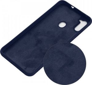 Etui SAMSUNG GALAXY M11 Silicone case elastyczne silikonowe granatowe 3