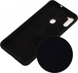 Etui SAMSUNG GALAXY M11 Silicone case elastyczne silikonowe czarne 3