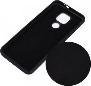Etui MOTOROLA MOTO G9 PLAY Silicone case elastyczne silikonowe czarne 3