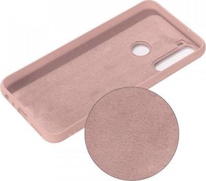 Etui XIAOMI REDMI NOTE 8T Silicone case elastyczne silikonowe różowe 2
