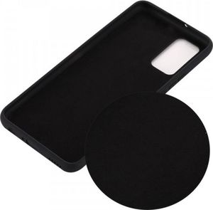 Etui SAMSUNG GALAXY S20 FE / S20 LITE Silicone case elastyczne silikonowe czarne 3