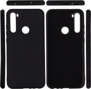 Etui XIAOMI REDMI NOTE 8T Silicone case elastyczne silikonowe czarne 5