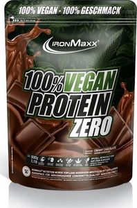 IronMaxx IronMaxx 100% Vegan Protein Zero 500g : Smak - Kremowa Czekolada 1