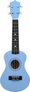 vidaXL Ukulele sopranowe z pokrowcem, dla dzieci, niebieskie, 21 6
