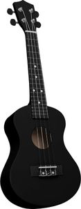 vidaXL Ukulele sopranowe z pokrowcem, dla dzieci, czarne, 23 5