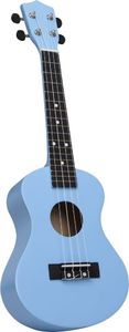 vidaXL Ukulele sopranowe z pokrowcem, dla dzieci, błękitne, 23 5