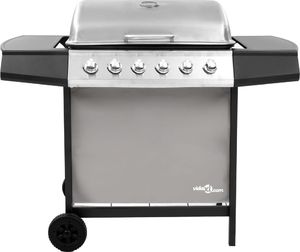 vidaXL 3053630 Grill ogrodowy gazowy 12 kW 37.5 cm x 63.5 cm 3