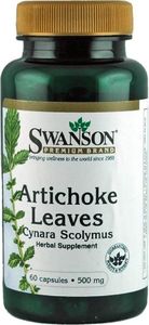 Swanson Swanson Artichoke Leaves 500mg 60 kaps. 1