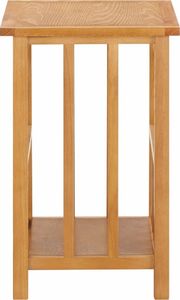 vidaXL Stolik na gazety, 45x35x55 cm, lite drewno dębowe 3