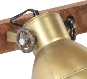 Kinkiet vidaXL Industrialna lampa ścienna, miedź, 90x25 cm, E27 7