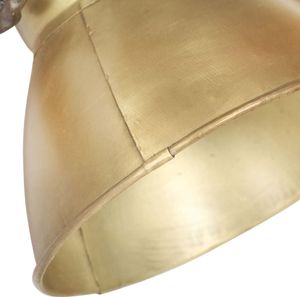 Kinkiet vidaXL Industrialna lampa ścienna, miedź, 90x25 cm, E27 8