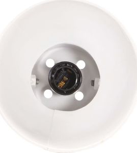Kinkiet vidaXL Industrialna lampa ścienna, biała, 45x25 cm, E27 6