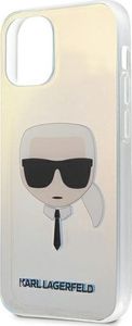 Karl Lagerfeld Etui Karl Lagerfeld KLHCP12SPCKHML do iPhone 12 mini 5,4 multicolor hardcase Iridescent Karl`s Head 4