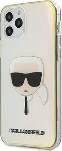 Karl Lagerfeld Etui Karl Lagerfeld KLHCP12MPCKHML do iPhone 12 /12 Pro 6,1 multicolor hardcase Iridescent Karl`s Head 2