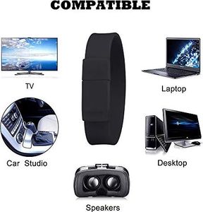Pendrive Febniscte Pamięci USB 4 GB 10 sztuk Wielobarwna bransoletka pendrive Pendrive 4 GB Tanie pendrive'y w wielu kolorach Przenośny pendrive USB 2.0 Prezent z okazji ukończenia szkoły od FEBNISCTE 1