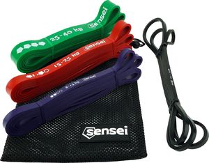 Sensei Gumy do ćwiczeń Powerband 4szt. 2