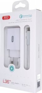 Ładowarka XO L36 1x USB-A 3 A (71602) 4