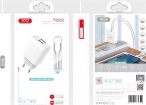Ładowarka XO L57 2x USB-A 2.4 A (112255) 2