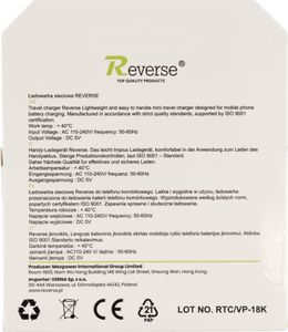 Ładowarka Revers U20 2.1 A (63422) 7