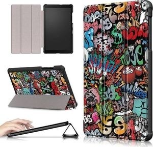 Etui na tablet QBest QBest Etui HUAWEI Mediapad T5 10.1 smart case GRAFITTI 1