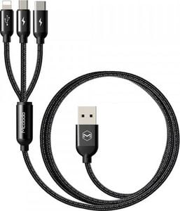 Kabel USB Mcdodo USB-A - Lightning 1.2 m Czarny (74637) 1