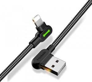 Kabel USB Mcdodo USB-A - Lightning 0.5 m Czarny (74605) 2