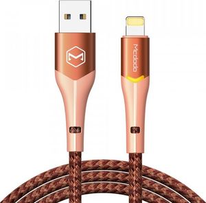 Kabel USB Mcdodo USB-A - 1.2 m Pomarańczowy (108735) 1