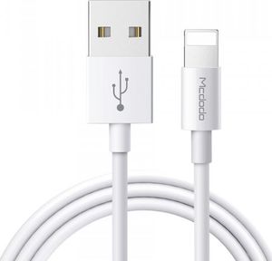 Kabel USB Mcdodo USB-A - 1 m Biały (79836) 1