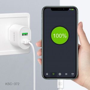 Ładowarka Kaku KSC-372 2x USB-A 2.4 A (111008) 8