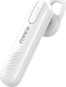 Zestaw głośnomówiący KAKU Słuchawka Bluetooth Lingke biała (111054) 1