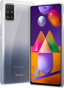 Crong Crong Crystal Slim Cover - Etui Samsung Galaxy M31s (przezroczysty) 3