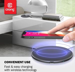 Ładowarka Crong Fast Indukcyjna 2 A (CRG-FWC15W-BLK) 2