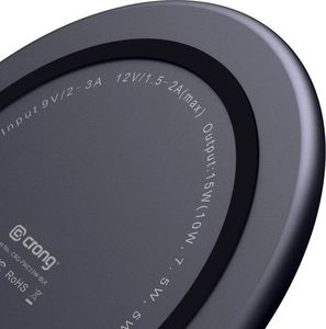 Ładowarka Crong Fast Indukcyjna 2 A (CRG-FWC15W-BLK) 7