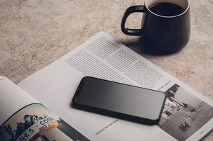 Moshi Moshi iVisor AG - Matowa folia ochronna na ekran iPhone 12 Pro Max (czarna ramka) 2