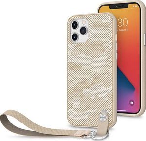 Moshi Moshi Altra - Etui z odpinaną smyczką na iPhone 12 / iPhone 12 Pro (Sahara Beige) 11