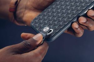 Moshi Moshi Altra - Etui z odpinaną smyczką na iPhone 12 Mini (Denim Blue) 9