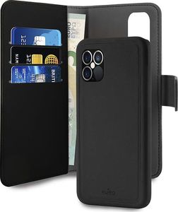 Puro PURO Wallet Detachable - Etui 2w1 na iPhone 12 / iPhone 12 Pro (czarny) 1