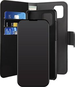 Puro PURO Wallet Detachable - Etui 2w1 na iPhone 12 / iPhone 12 Pro (czarny) 2