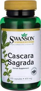 Swanson Swanson Cascara Sagrada 450mg 100 kaps. 1