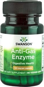 Swanson Swanson Anti-Gas Enzyme 123mg 90 vege kaps. 1