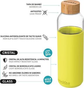 Quokka Butelka z nakrętką zielona 660 ml 2