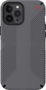 Speck Speck Presidio2 Grip - Etui na iPhone 12 Pro Max z powłoką MICROBAN (Graphite Grey/Bold Red) 8