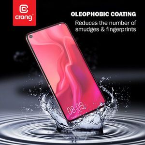 Crong Crong 7D Nano Flexible Glass - Szkło hybrydowe 9H na cały ekran OPPO realme C11 3